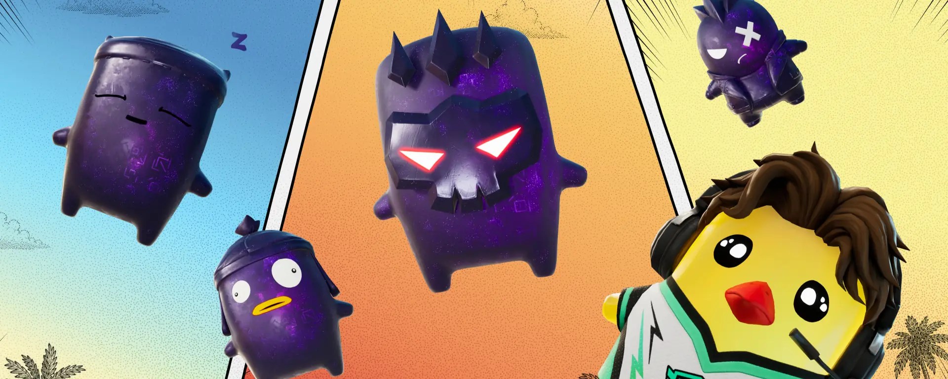 New sprites and sprite variants released on July 23 in Fortnite