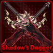 Shadow's Dagger weapon in the Lineage Piece Roblox experience