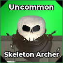 Skeleton Archer unit from the Be The Final Boss Roblox experience