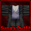 Sung's Outfit accessory in Lineage Piece Roblox experience
