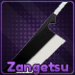 Zangetsu weapon in the Lineage Piece Roblox experience