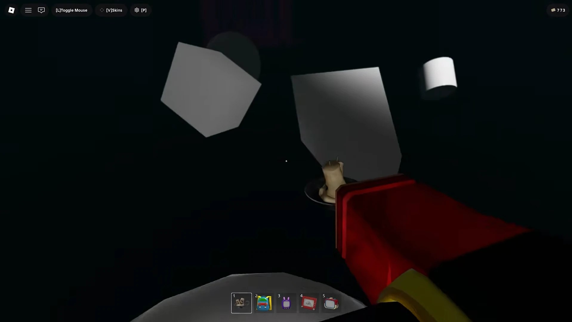 How to beat first chase level 4 in Wonderland Roblox experience - second obby
