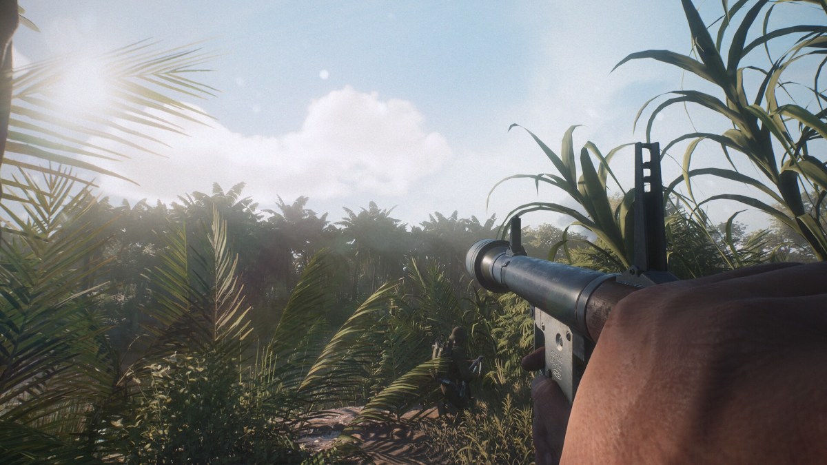 A gunner in Hell Let Loose: Vietnam