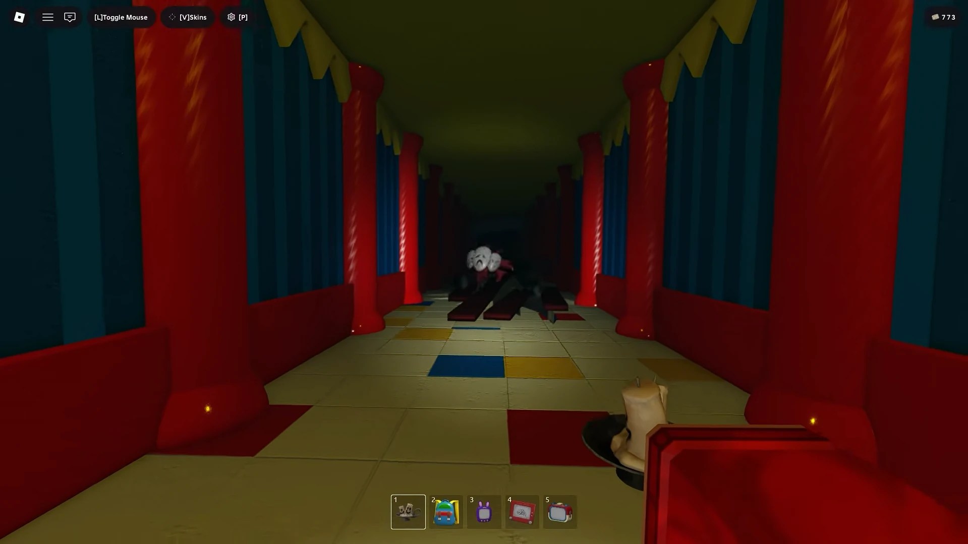 How to beat first chase level 4 in Wonderland Roblox experience - finale