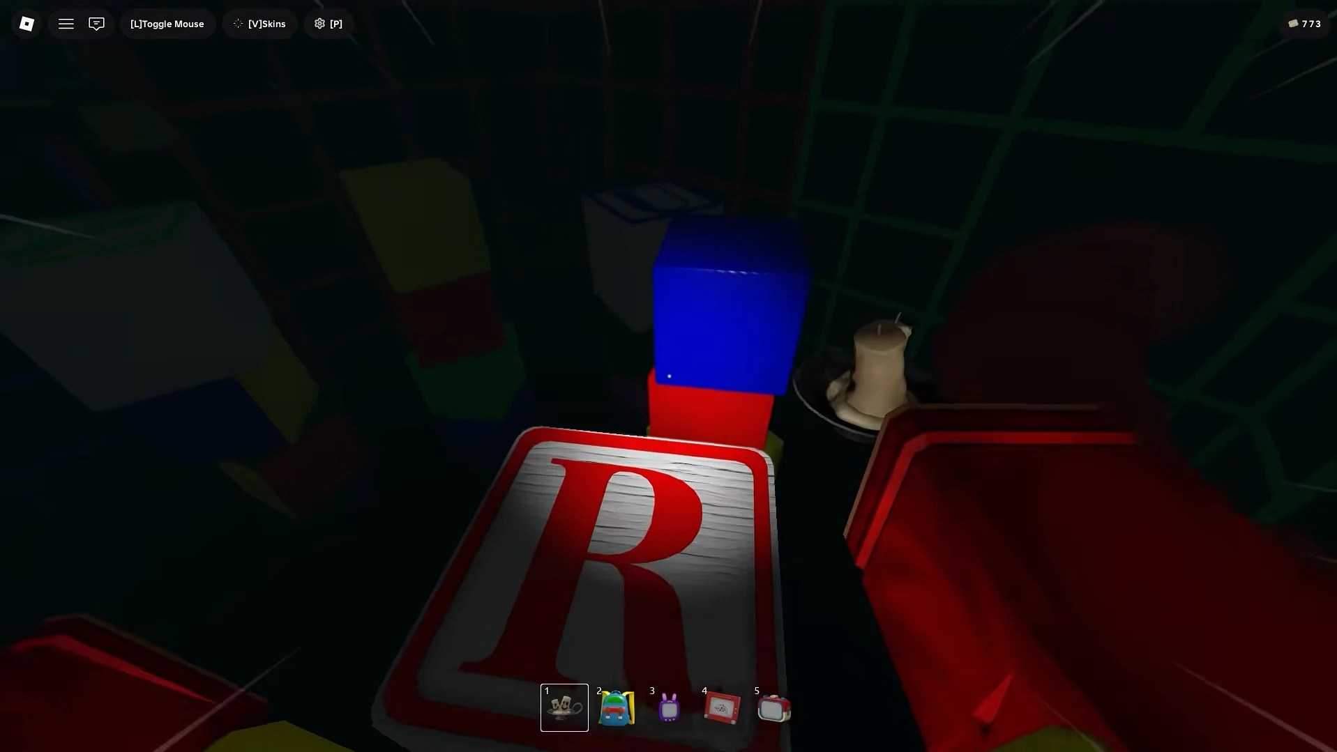 How to beat first chase level 4 in Wonderland Roblox experience - first obby