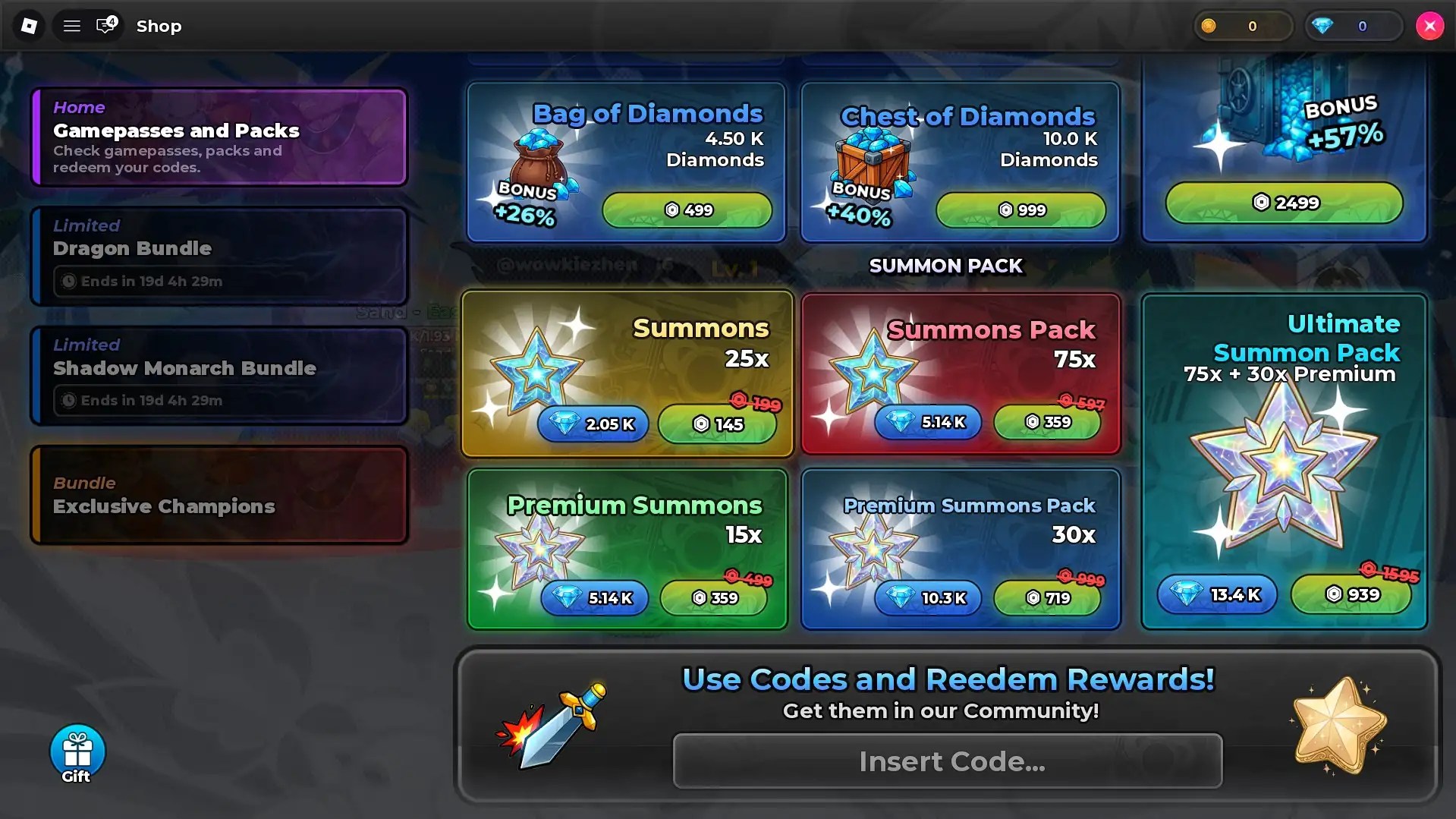 How to redeem Anime Stars codes