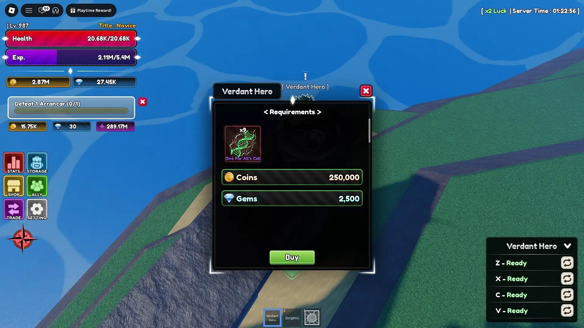 How to unlock melee combat styles and masteries in the Lineage Piece Roblox experience