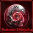 Sukuna Shinjuku melee style in the Lineage Piece Roblox experience