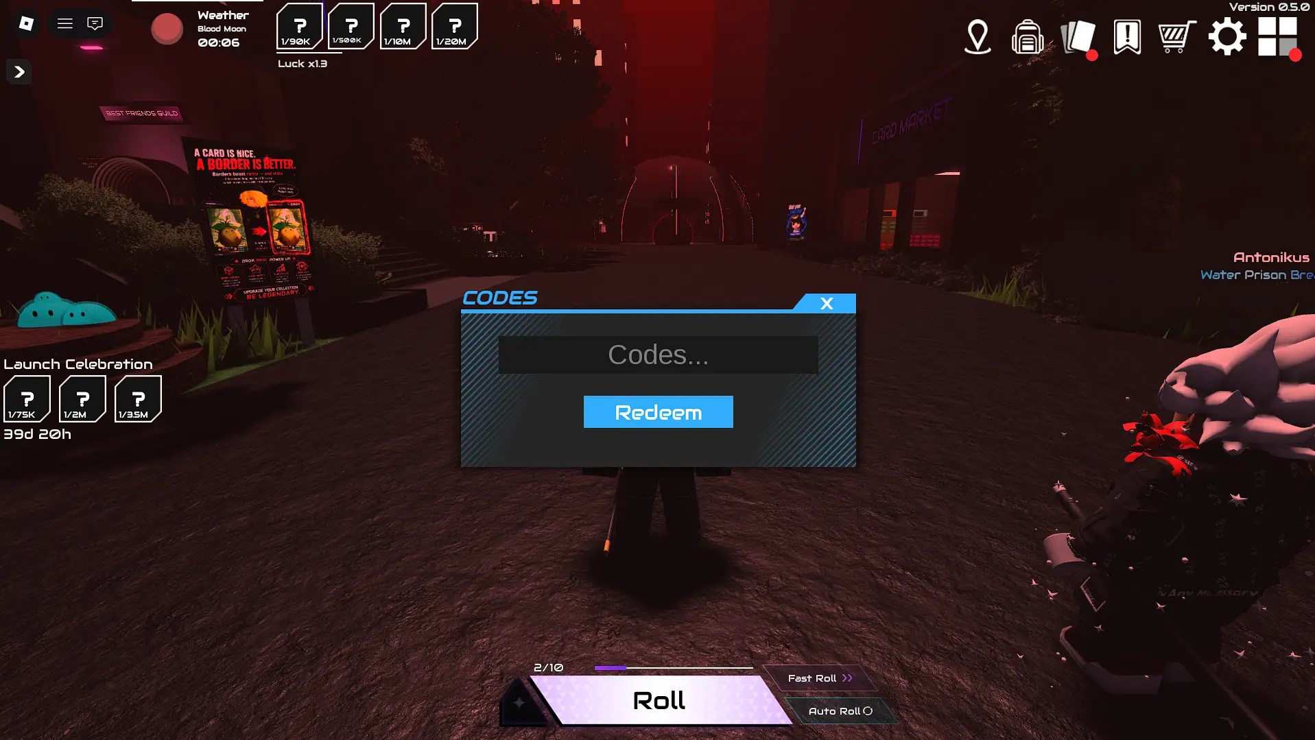 How to redeem Anime Card Anomaly Codes