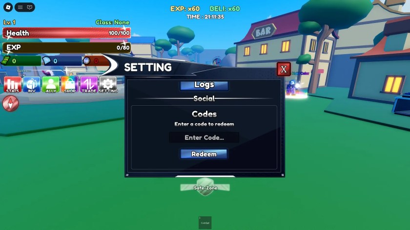 How to redeem Rock Fruit codes