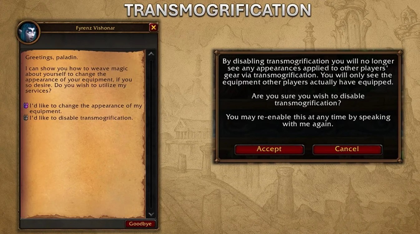 How to Transmog in WoW Forever
