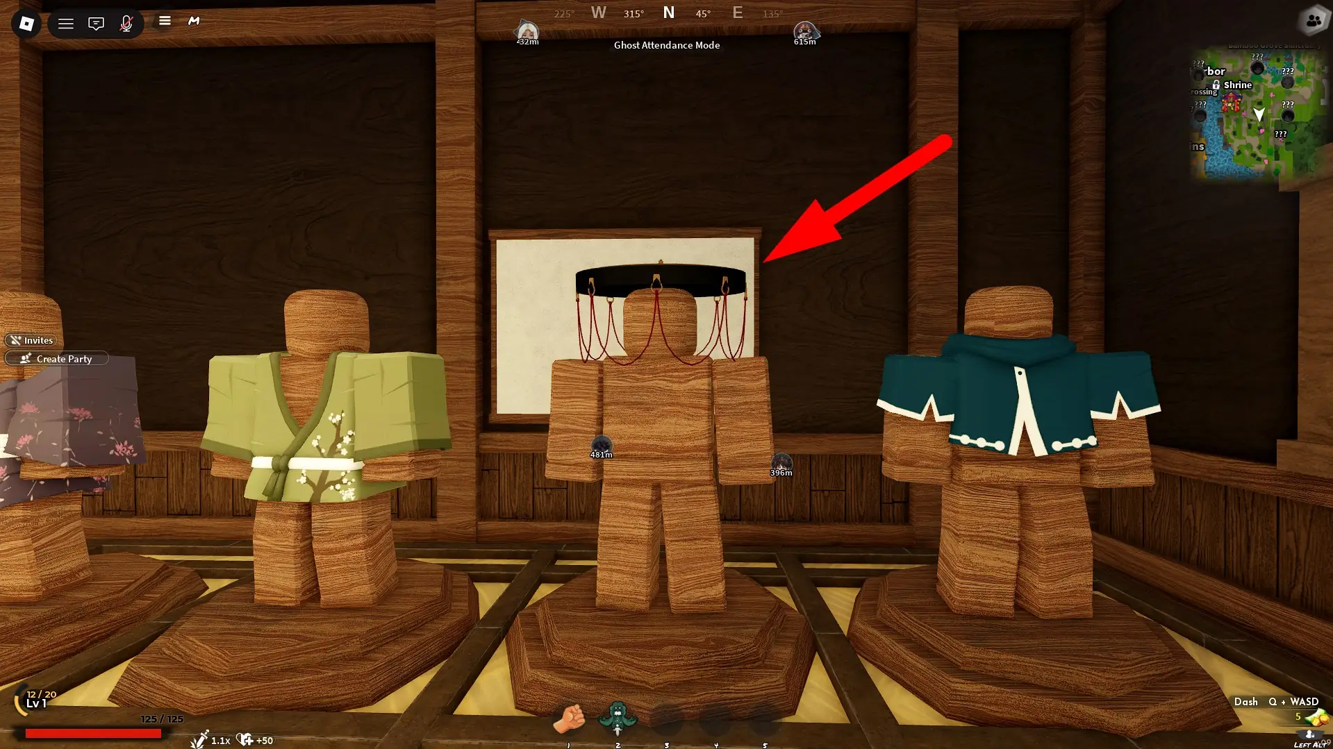 Black Amigasa sun immunity hat in Slayers 2