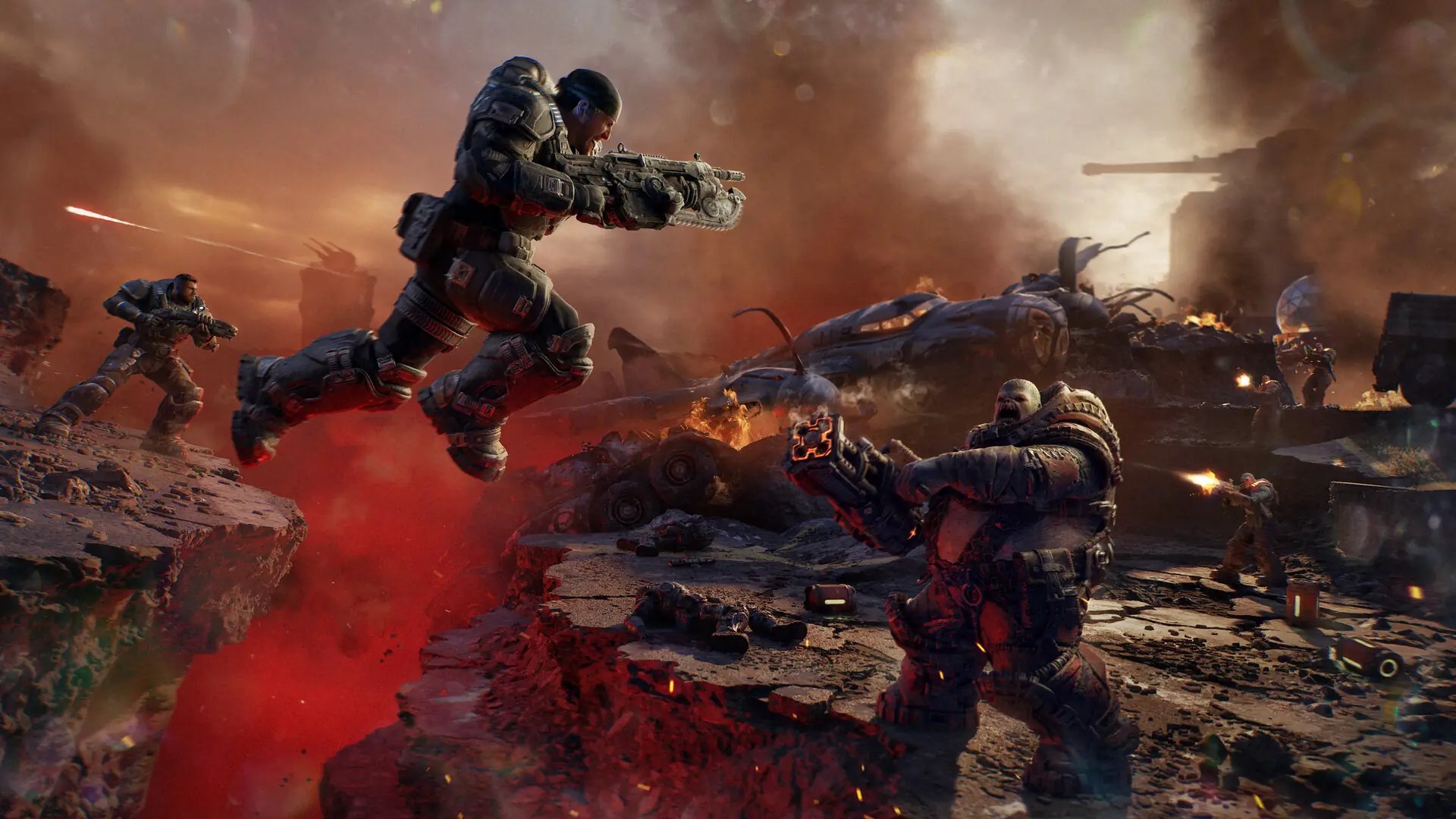 How crossplay works in Gears of War: E-Day