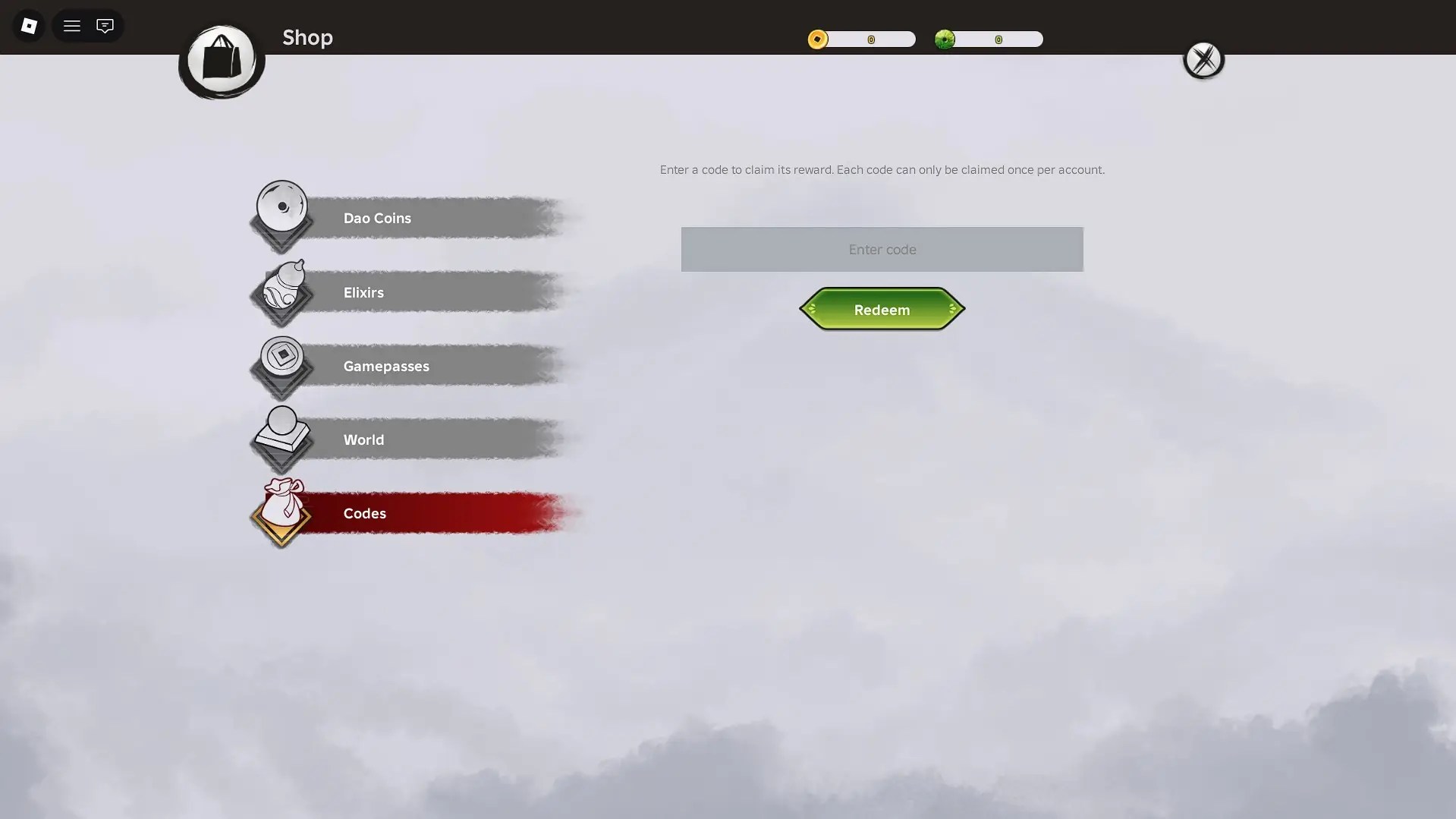 How to redeem Dao Cultivation codes