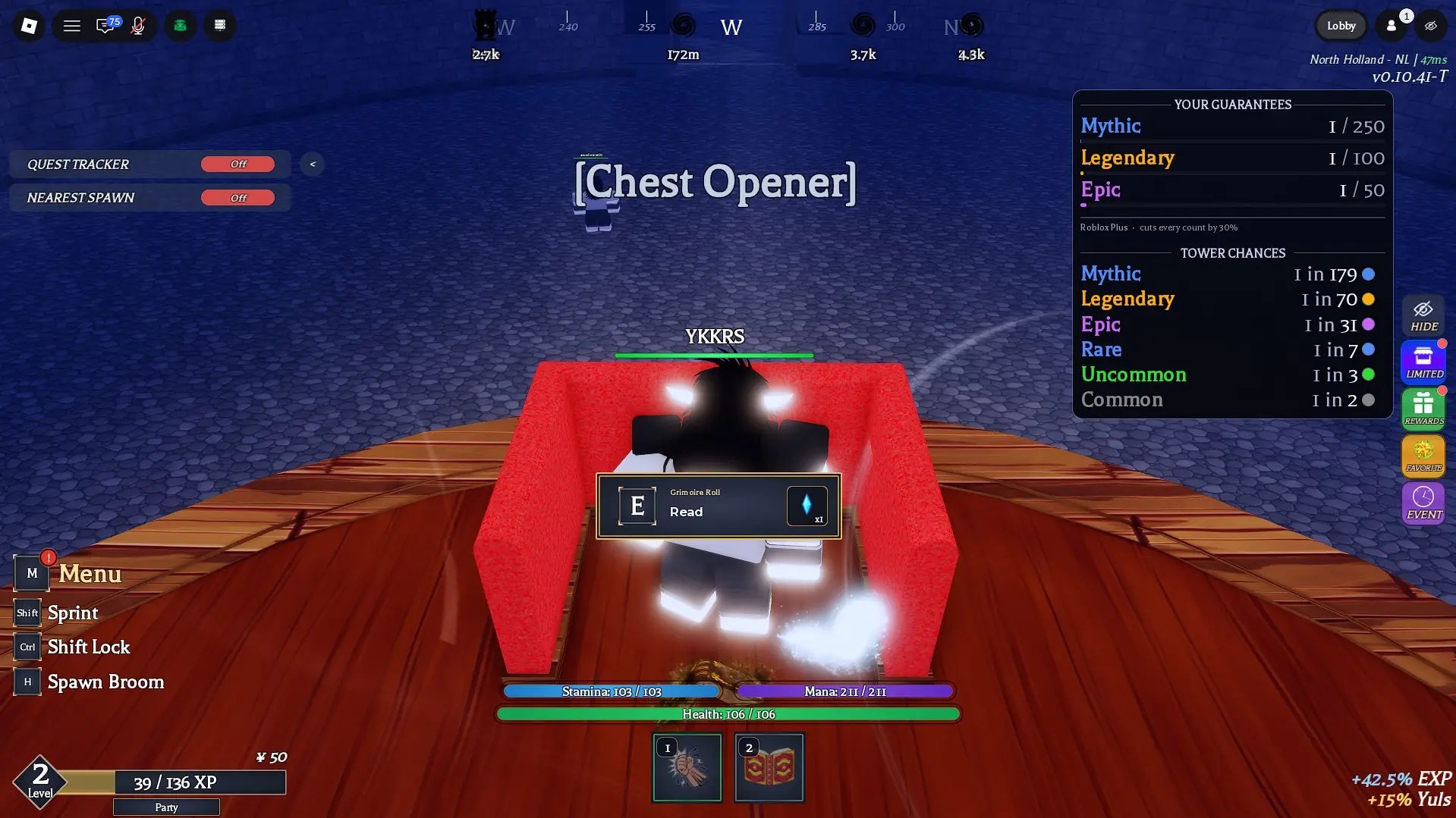 How to reroll your Grimoire in Clover Time