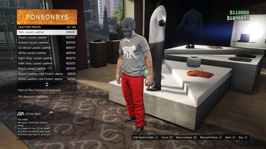 The 5 most expensive pants and bottoms in GTA Online, and how much they ...