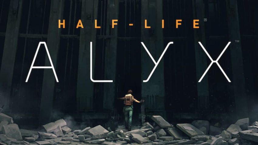 Half-Life Alyx official title art