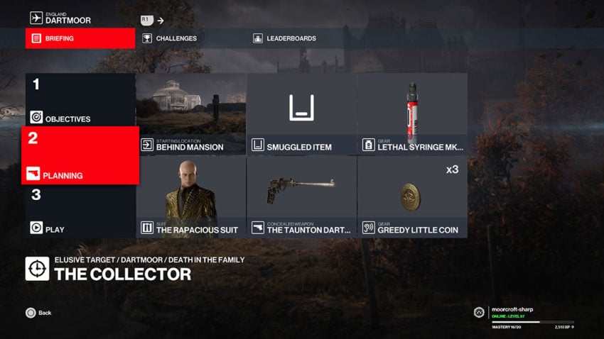 the-collector-elusive-target-loadout-hitman-3