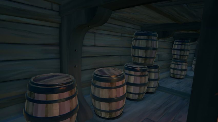 Sea of Thieves Barrel Disguise emote