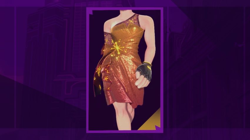 Afterparty Dress Red and Gold