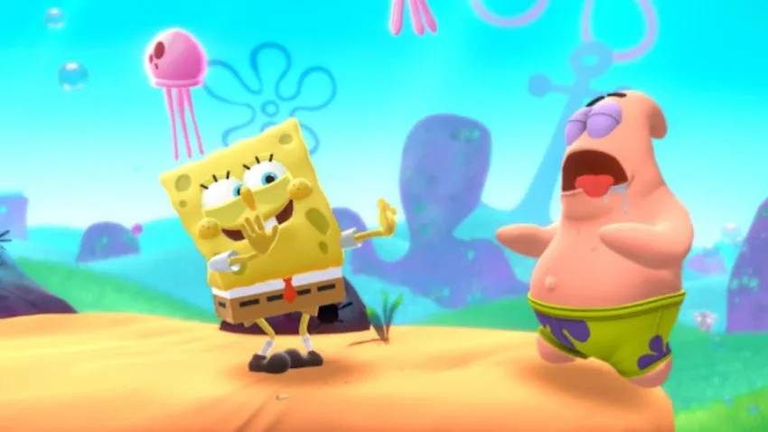 Nickelodeon All-Star Brawl Spongebob