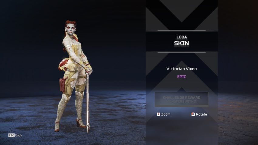 Victorian Vixen skin