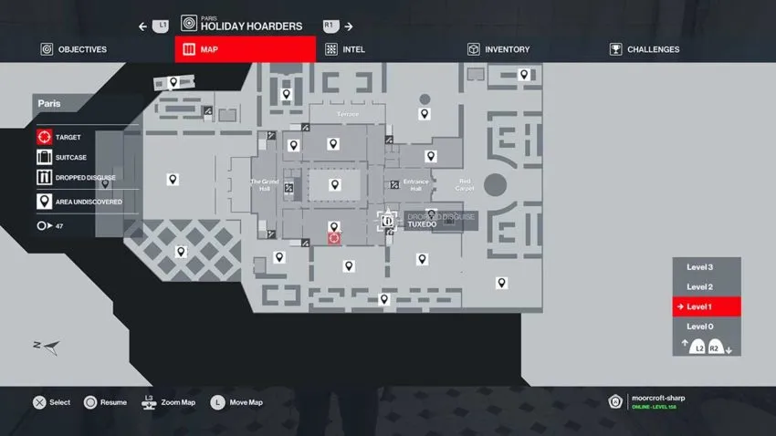 security-guard-disguise-map-refernece-hitman-3-hioliday-hoarders