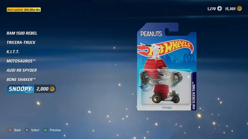 snoopy-in-shop-hot-wheels-unleashed