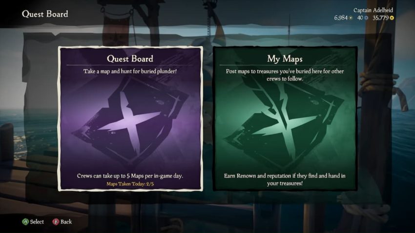 How to bury treasure and obtain Treasure Stash map in Sea of Thieves