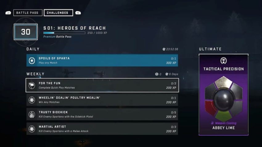 How to unlock Abbey Lime weapon coating in Halo Infinite