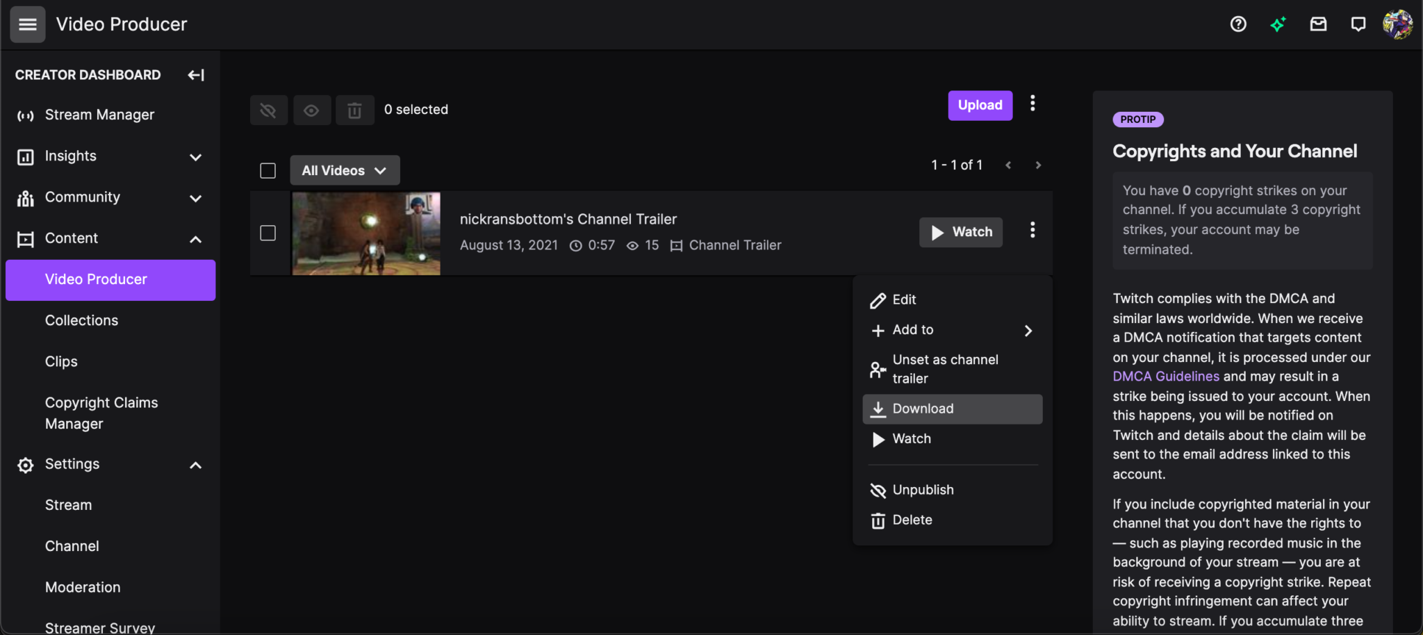 How to save a VOD on Twitch - Gamepur