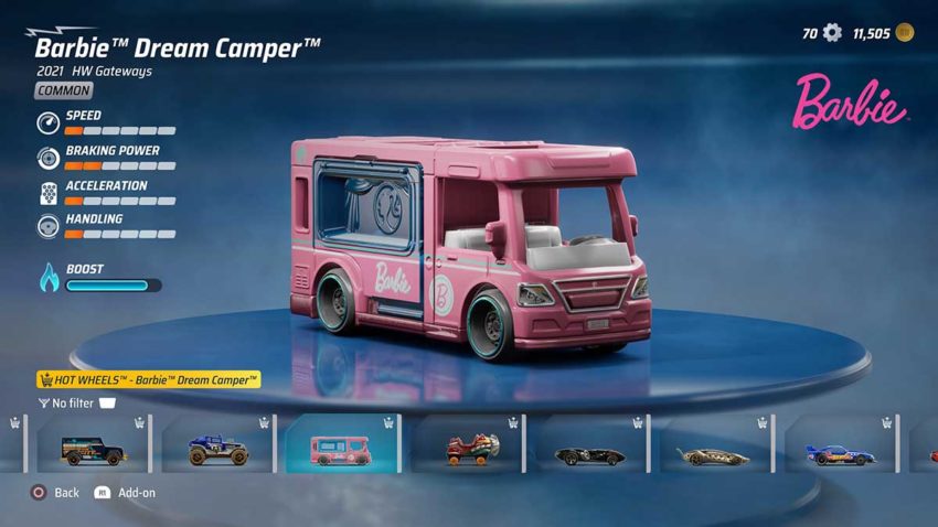 barbie-dream-camper-stats-hot-wheels-unleashed