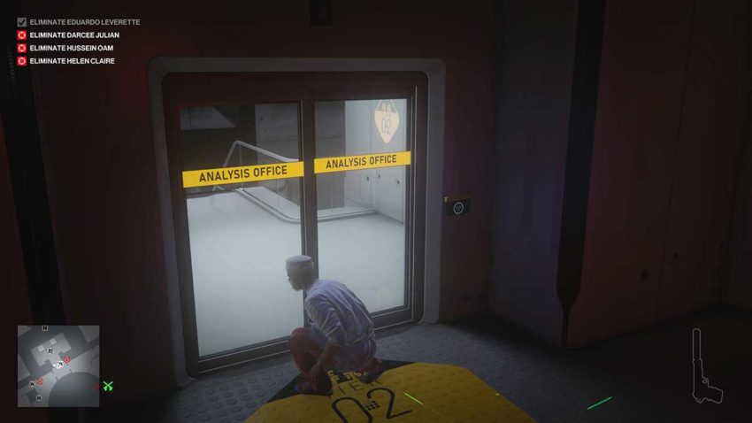 step-2-downstairs-to-the-second-target-hitman-3-curry-criminals