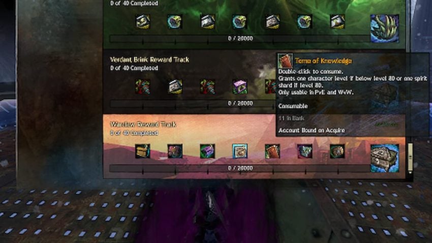 I appreciate the attempt to buff WvW rewards, but what do you even do with grandmaster  shards? : r/Guildwars2
