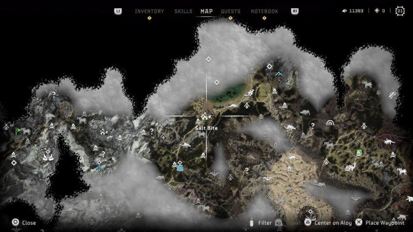 Horizon Forbidden West: All Black Box Locations