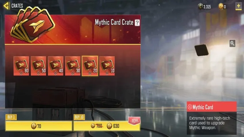 How to get Mythic weapons in COD Mobile