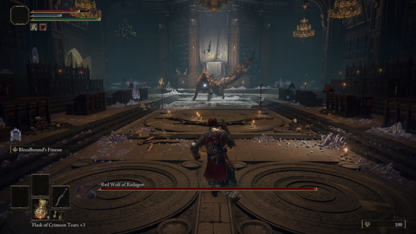 How To Defeat Red Wolf Of Radagon In Elden Ring