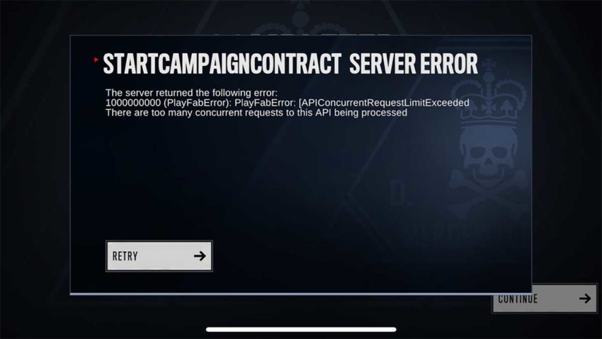 startcampaigncontract-sever-error-hitman-sniper-the-shadows