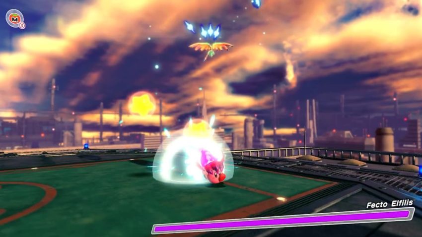 Kirby and the Forgotten Land - Postgame Final Boss Fight - Chaos Elfilis - BiliBili
