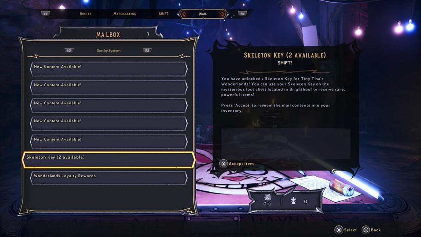 skeleton-keys-mail-tiny-tinas-wonderlands