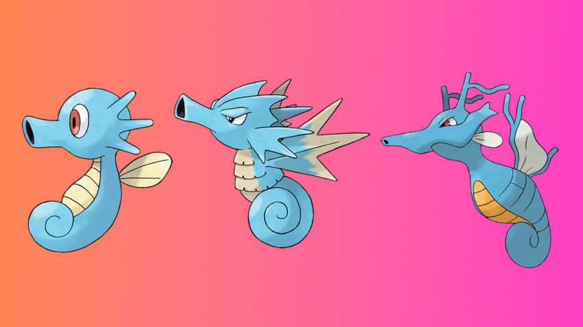 Horsea / Seadra / Kingdra Seahorse