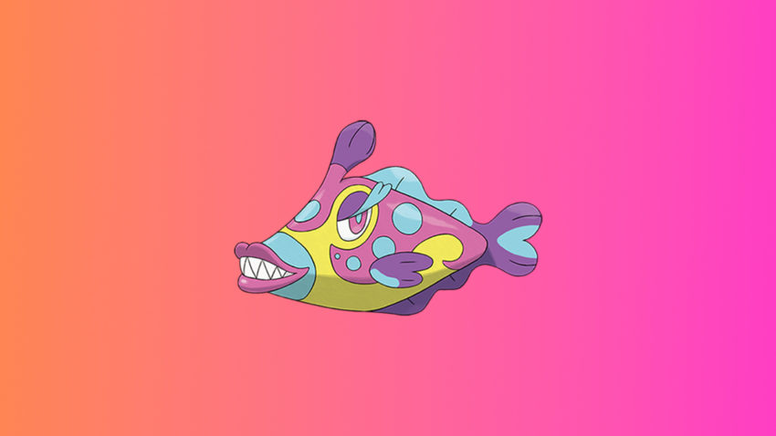 Bruxish Fish Pokémon