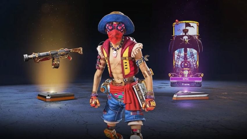 Octane's new skin, which looks a lot like Monkey D. Luffy from One Piece