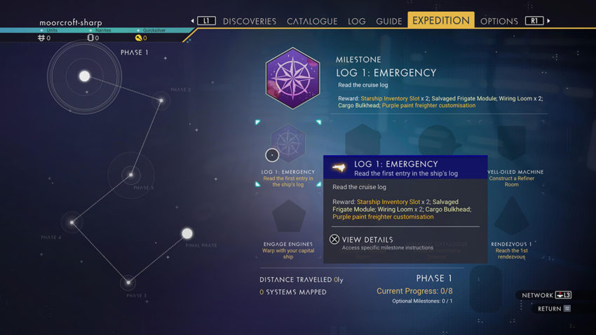 log-1-emergency-expedition-menu-no-mans-sky-expedition-8-polestar