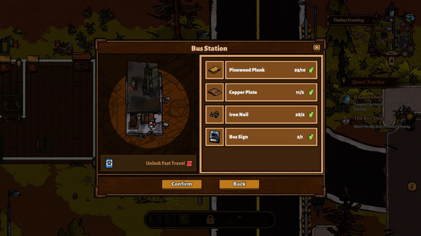 how-do-you-get-the-loggers-tools-in-bear-and-breakfast