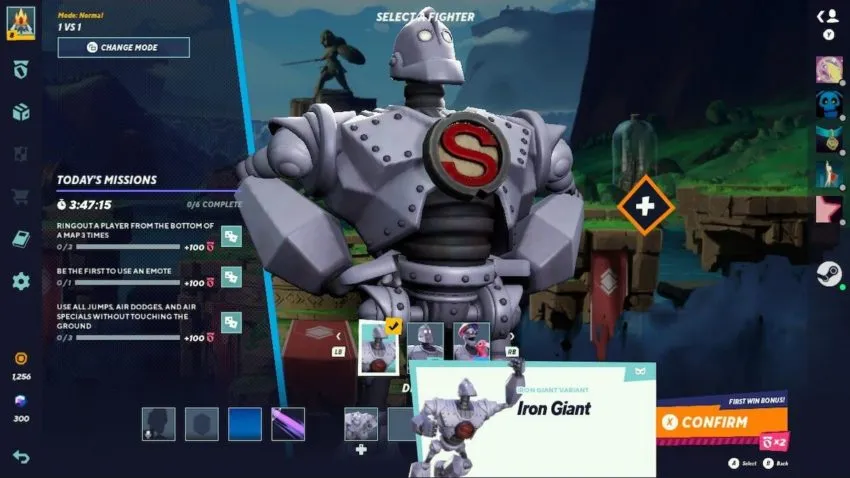 Iron Giant with an S on his chest