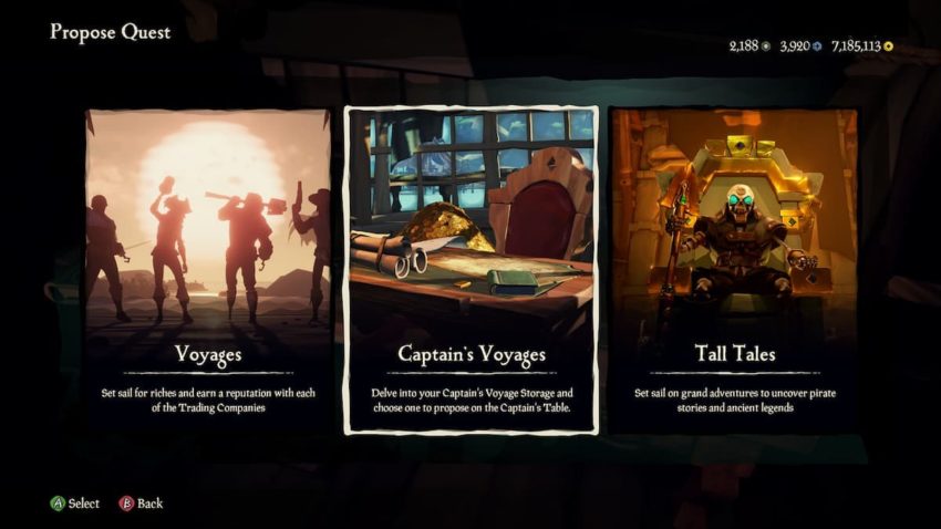 sea of thieves do voyages save