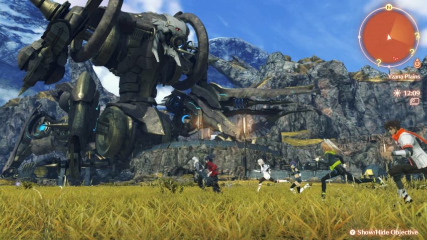 Xenoblade Chronicles 3 field running