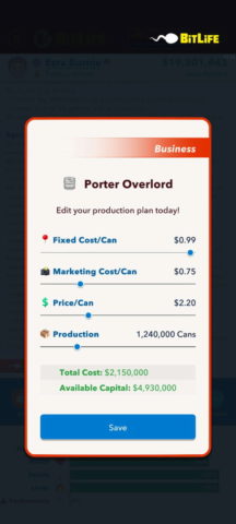 best business plan bitlife