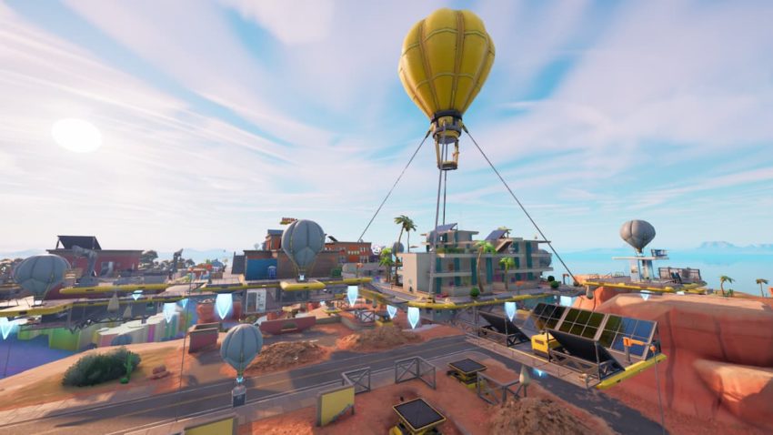 Where is Cloudy Condos in Fortnite Chapter 3 Season 4?